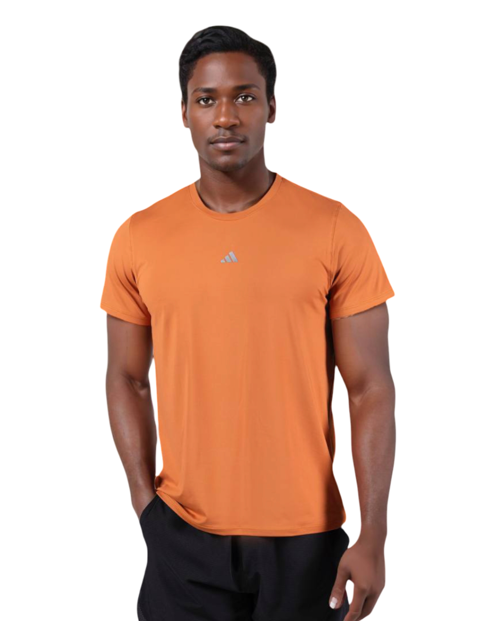 تیشرت اسپندکس آدیداس وارداتی - آجری