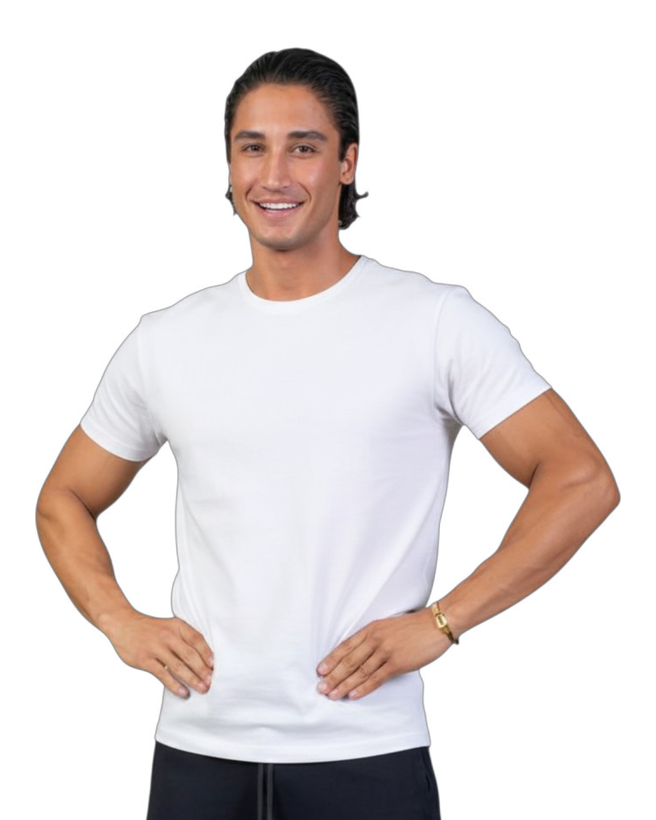 تیشرت نخ پنبه بیسیک نایک کد 1038